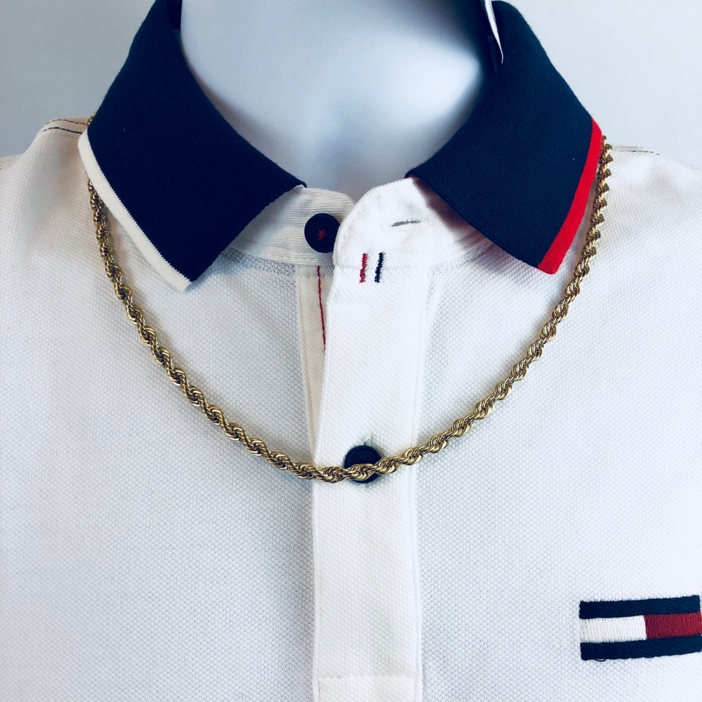 💎 18K Yellow Gold Rope Chain Necklace💎 - Picture 8 of 8
